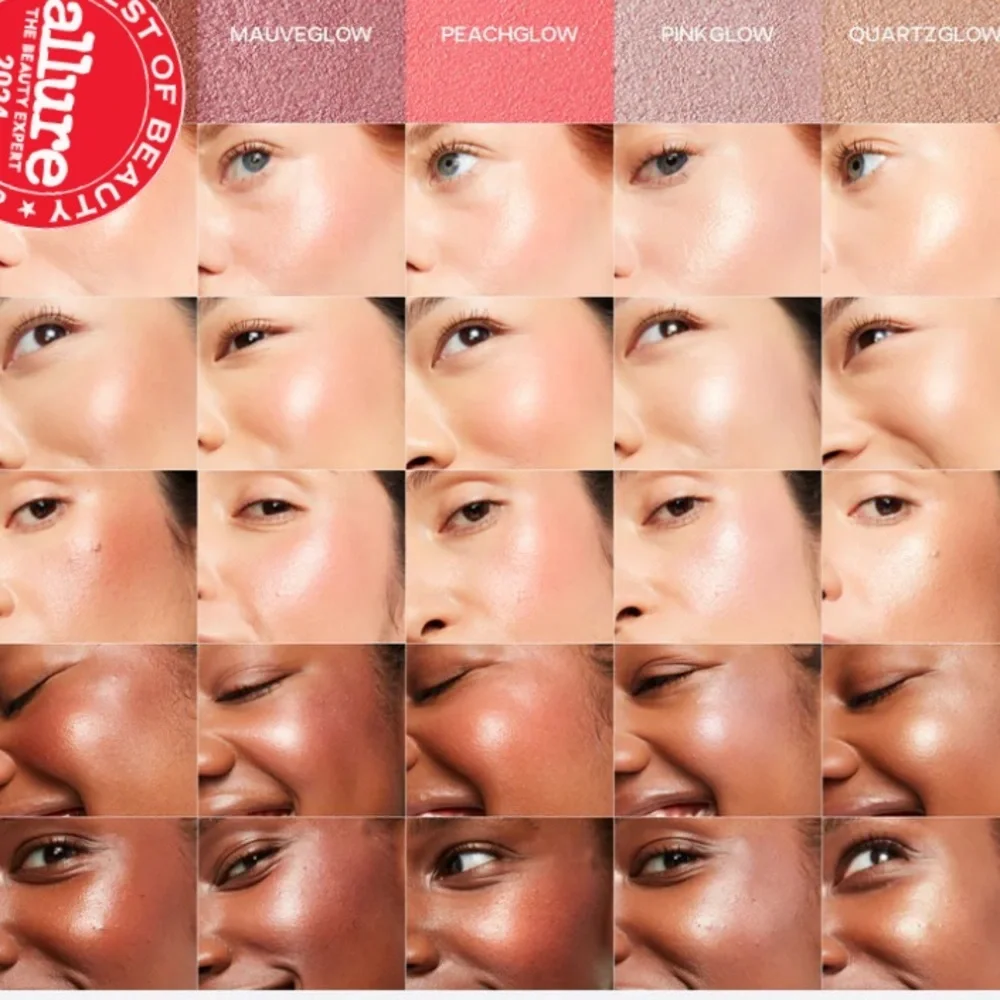 Saie Glow Sculpt Multi Use Cream Highlighting Blush in Quartz Glow warm bronze